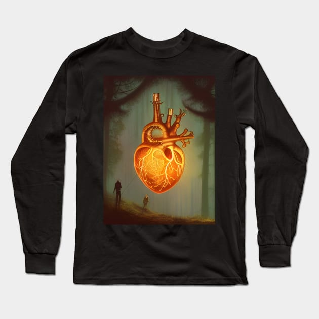 The Heart of the Forest Long Sleeve T-Shirt by LyndiiLoubie